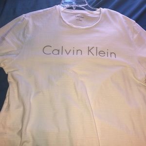 White Calvin Klein Tee